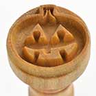 MKM Halloween Pumpkin 2.5cm wood stamp
